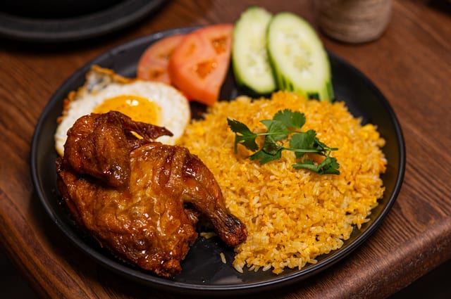 Com GaMonViet (Fr. Rice w Fr.Chicken).13.